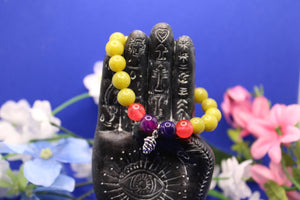 Dionysus Gemstone Prayer Bracelet