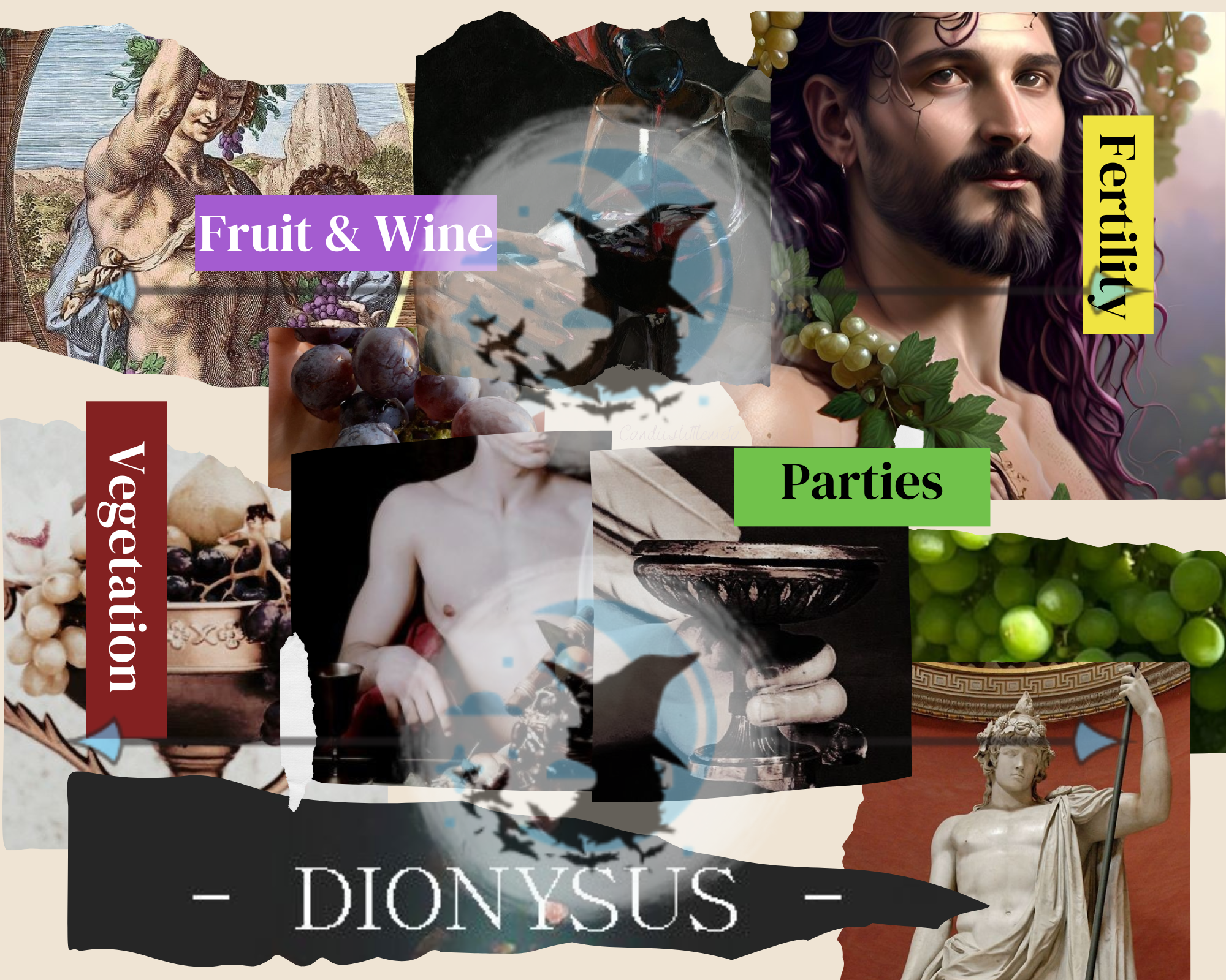 Dionysus Moodboard