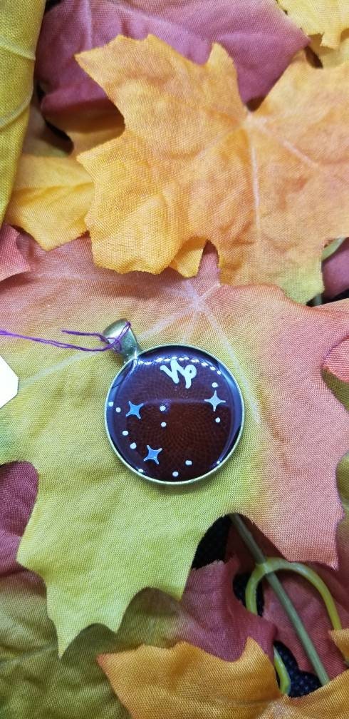 Capricorn Zodiac Pendant: Constellation