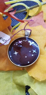 Load image into Gallery viewer, Aries Zodiac Pendant: Constellation
