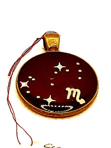 Scorpio Zodiac Pendant: Constellation