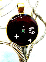 Load image into Gallery viewer, Cancer Zodiac Pendant: Constellation
