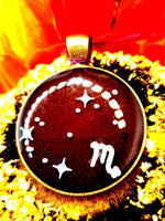 Load image into Gallery viewer, Scorpio Zodiac Pendant: Constellation
