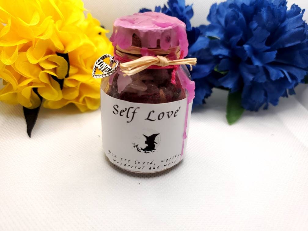 Self love spell bottle