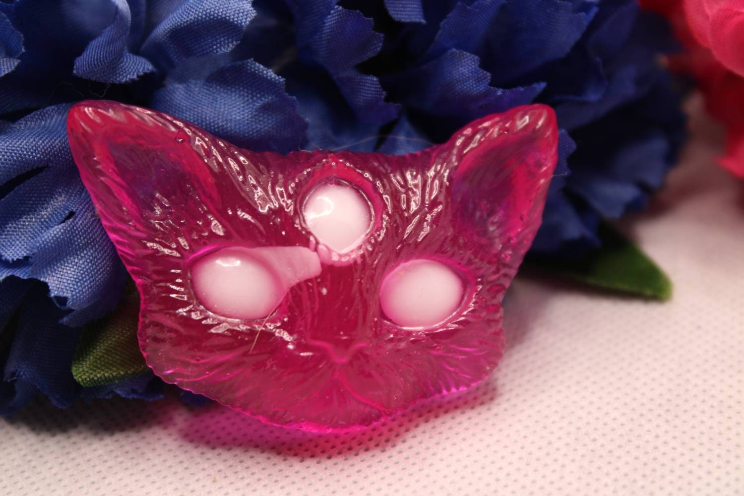 Magical Cats Head Keychain