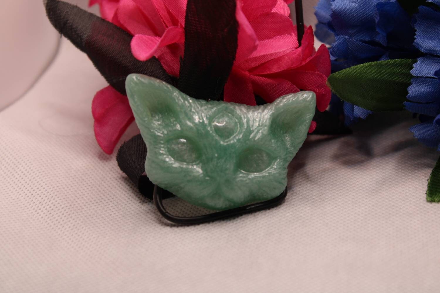 Magical Cats Head Keychain