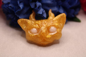 Magical Cats Head Keychain