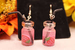 Load image into Gallery viewer, Magic Strawberry Boba Earrings
